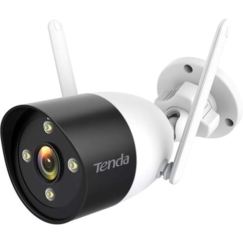 TENDA 2MP Bullet 4mm Wıfı Kablosuz IP Kamera CT3