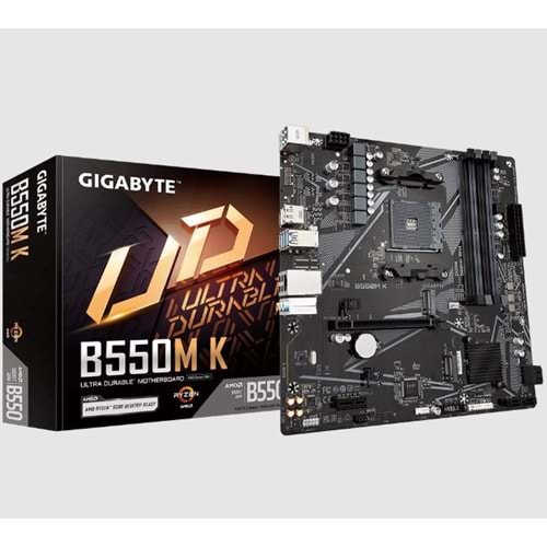 GIGABYTE B550M-K DDR4 HDMI DP PCIE 4.0 AM4 mATX