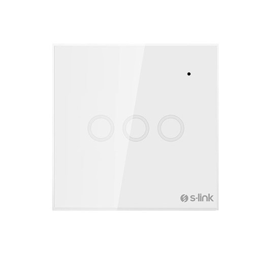 S-LINK Swapp SL-EG33 Aydınlatma Anahtarı 3-lü