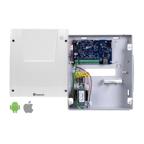 TEKNİM TSP-5334 4+4 Zonlu Ethernet/Network Alarm Paneli (Aküsüz)