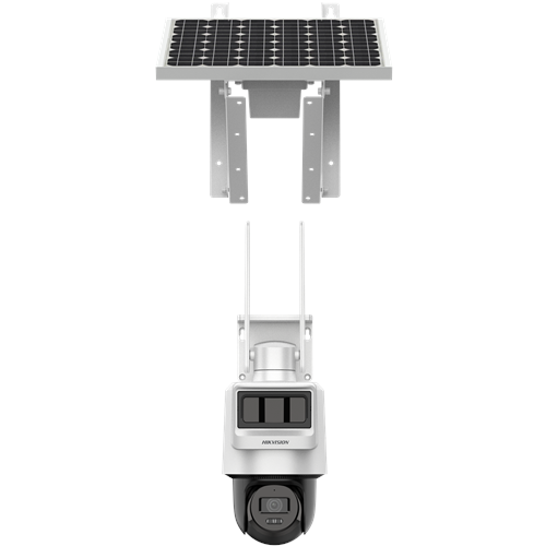 HIKVISION 2MP PT Speed Dome 2.8mm Pan-Tilt Solar Kamera (4G SİM Destekli) DS-2DE2C200IWG-K/4G/C05S10