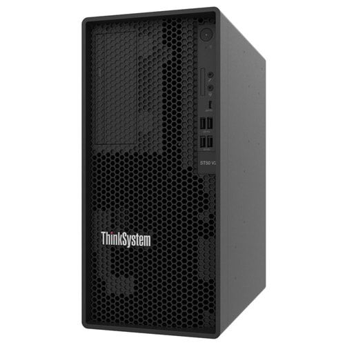 LENOVO ST50 V2 7D8JA043EA E-2324G 16GB DDR ECC UDIMM-2x960GB SSD-500w 4U Tower Sunucu