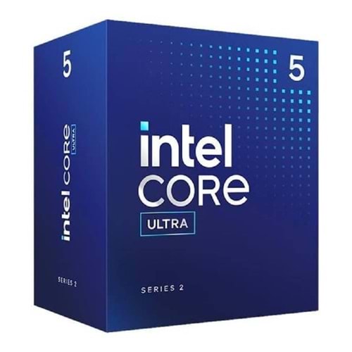 INTEL ULTRA 5 225 22MB 10çekirdekli O/B VGA 1851p 65w Kutulu+Fanlı