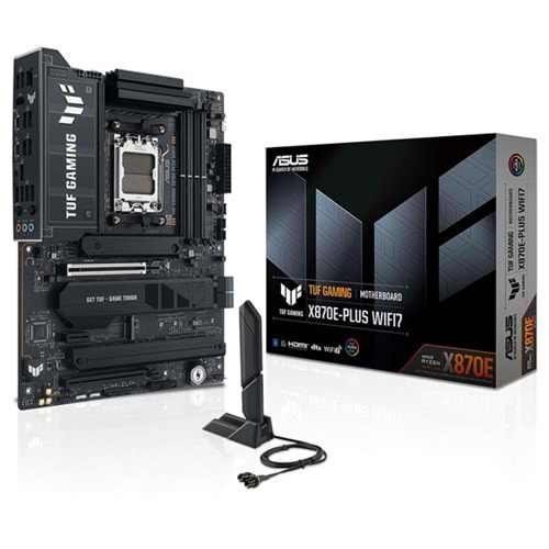 ASUS TUF GAMING X870E PLUS WIFI7 DDR5 HDMI DP PCIE 5.0 AM5 ATX