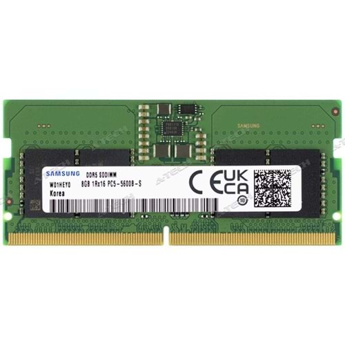 SAMSUNG 8GB DDR5 5600MHZ CL46 NOTEBOOK RAM VALUE M425R1GB4PB0-CWW