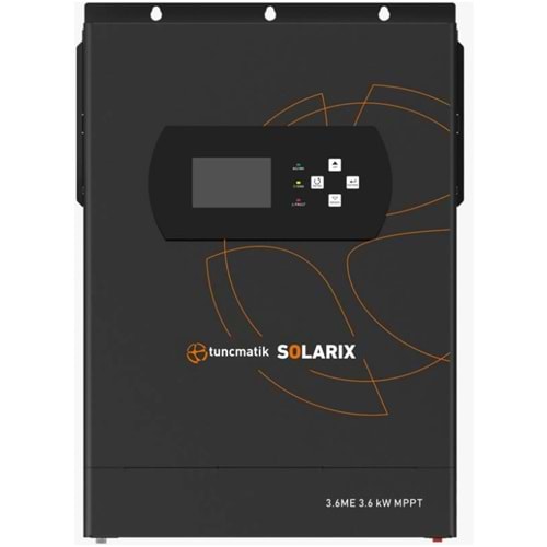 TUNÇMATİK 3.6kW SOLARIX TSK16101 24V 100A Akıllı OFF-GRID İnvertör