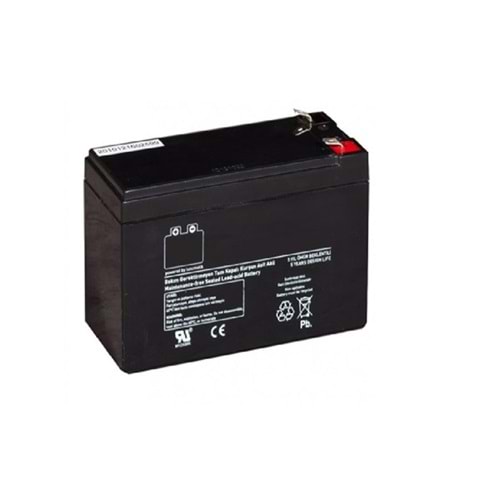 MAKELSAN 12v 7amper Bakımsız Kuru Tip Akü