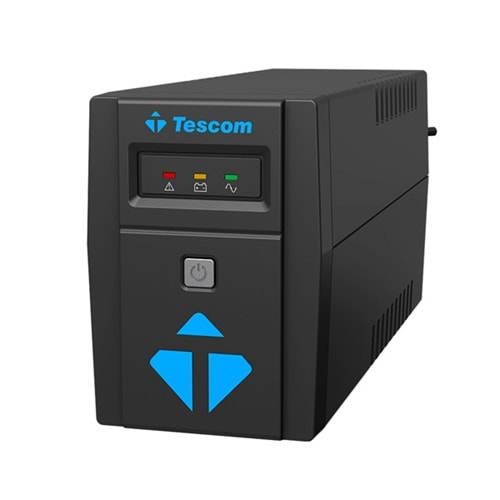 TESCOM 600VA LEO+ LEO600AP Modem Protect Lcd Ekran Line Interactive Ups