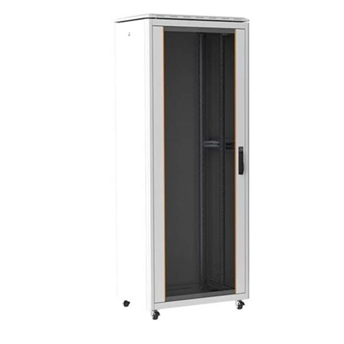 AGER 36U 600x600mm Dikili Tip Beyaz Kabinet Vega Cam Kapak