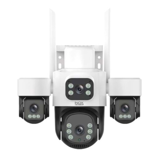 INOX 3+3+3MP PTZ Speed Dome Wıfı Kablosuz IP Kamera INOX-X114 PTZ