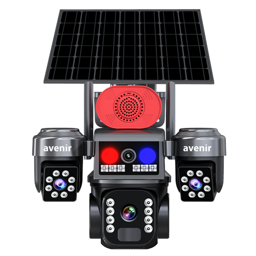 AVENIR 6MP 3 Kameralı 4G Solar IP Kamera AV-S463G