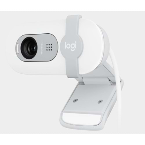 LOGITECH 2MP BRIO 100 Dahili Mikrofonlu Webcam Beyaz 960-001617