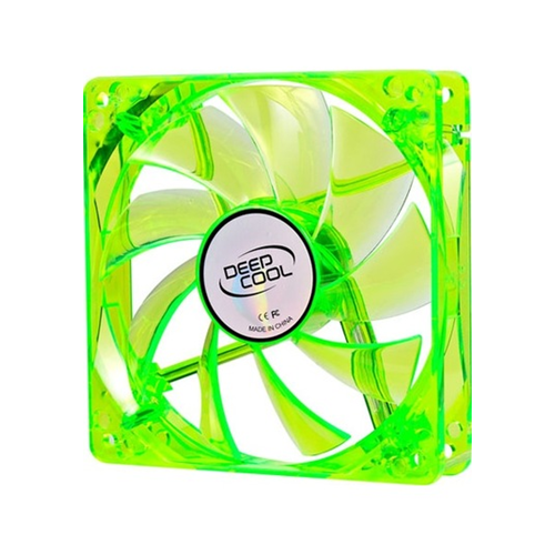 DEEPCOOL XFAN 120G/B 12cm Ledli Kasa Fanı Yeşil