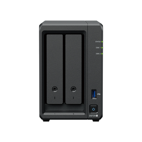 SYNOLOGY 2diskli Ryzen 1600-4GB RAM-2.5GbE Nas Server DS725 PLUS