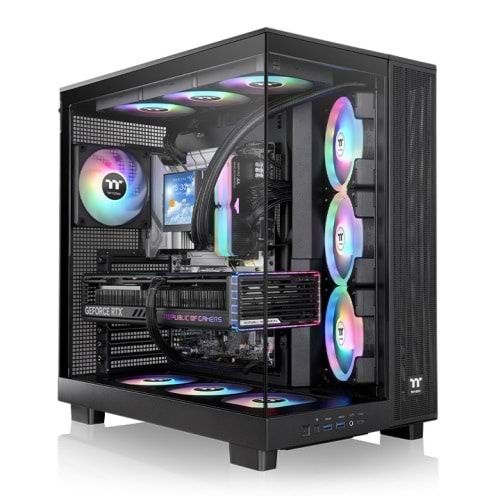 THERMALTAKE - VIEW 380 CA-11E-00M1WN-00 Gaming Mid-Tower PC Kasası