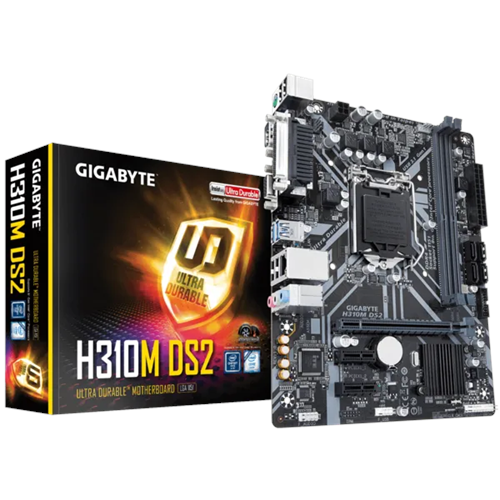 GIGABYTE H310M-DS2 DDR4 PCIe 16X v3.0 1151p v2 mATX