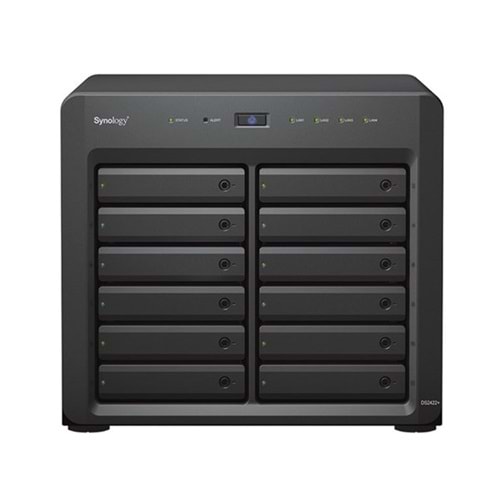 SYNOLOGY 12diskli Ryzen V1500B-8GB RAM-4-Gigabit Nas Server DS2422 PLUS (48134)