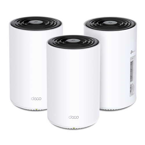TP-LINK DECO PX50 Wıfı6 AX3000+G1500 Powerline+Mesh Router 3lü Set