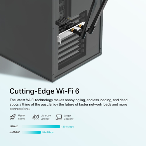 TP-LINK Archer TX20E Wıfı6 Bluetooth PCIe Kablosuz Adaptör