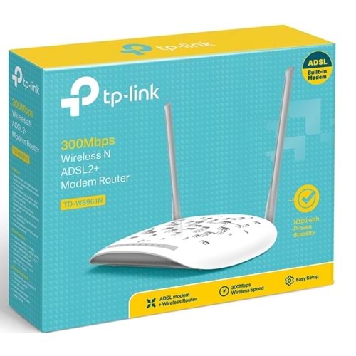 TP-LINK TD-W8961N 300MBPS WIRELESS MODEM