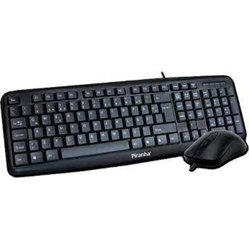 Piranha 2325 Kablolu Klavye Mouse Seti