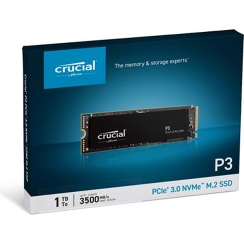 Crucial P3 1TB SSD m.2 NVMe PCIe CT1000P3SSD8