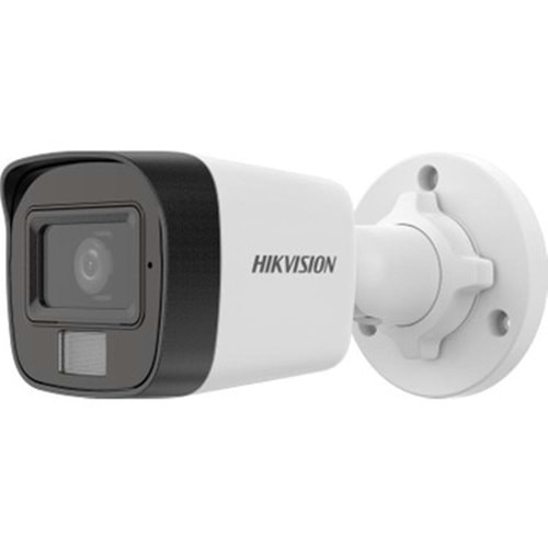 Hikvision DS-2CD1021G2-LIUF.4mm 2 MP 4 Mm Sabit Lens - Dahili Mikrofon (Sesli) Smart Hybrid Light (Renkli) Bullet 20 Met