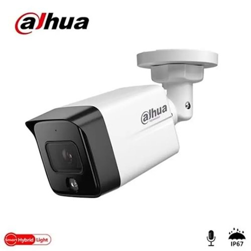 Dahua IPC-HFW1230TC1-SA 2 MP 2.8 Mm Sabit Lens - Dahili Mikrofon (Sesli) - Bullet 30 Metre(MT) IP Kamera