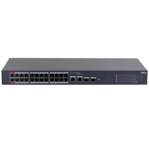 DAHUA DH-CS4226-24ET-240 24 PORT 24XFE-2XGE/SFP YÖNETILEBILIR 240W POE SWITCH