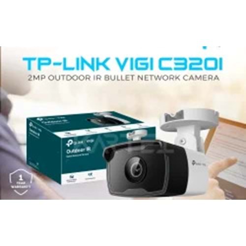 TP-LİNK OUTDOOR IR VIGI C320I 4MM İP KAMERA