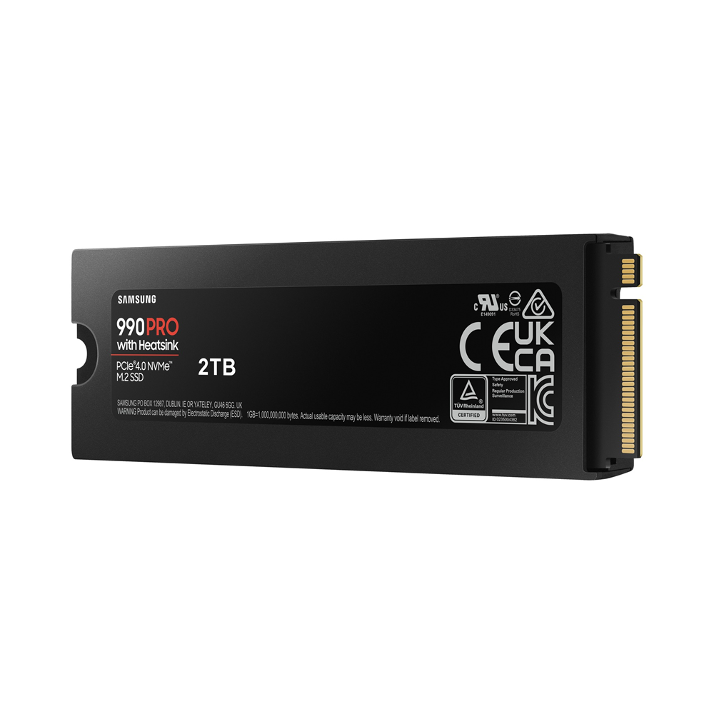SAMSUNG 2TB 990 pro MZ-V9P2T0CW 7450- 6900MB/s M2 NVME GEN4 Disk