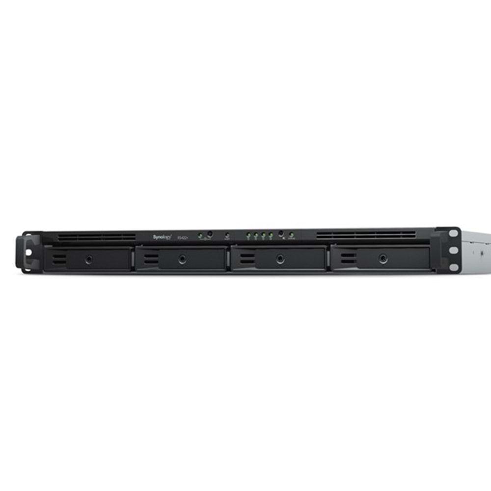 SYNOLOGY 4diskli Ryzen R1600-2GB RAM-2-Gigabit Rack Nas Server RS422 PLUS
