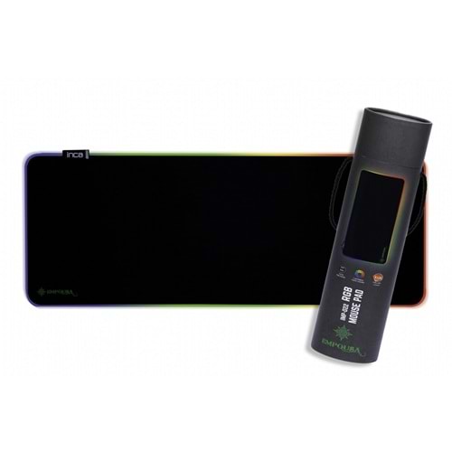 INCA IMP-022 RGB Siyah Gaming Mouse Pad (770x295x3mm)