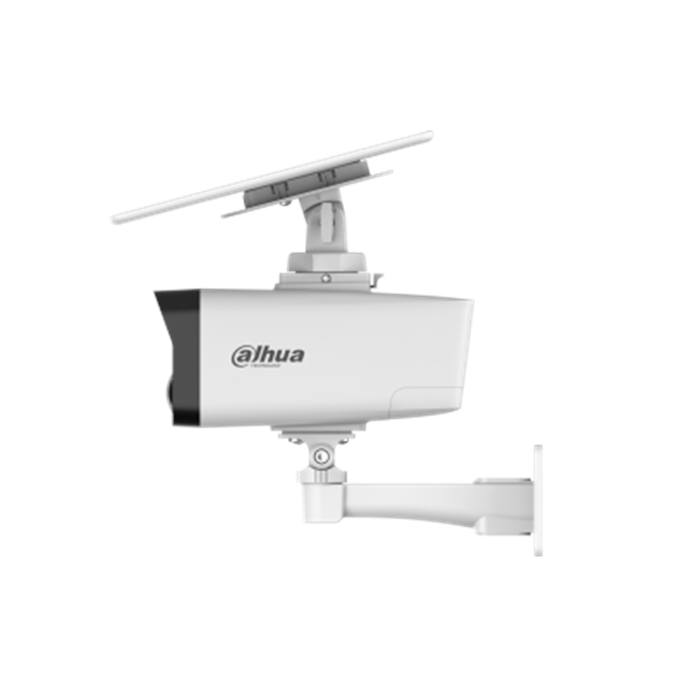 DAHUA 4MP Bullet 3.6mm Wıfı Kablosuz 4G Solar IP Kamera Çift Işıklı IPC-HFW2441DG-4G-SP-B-MAX