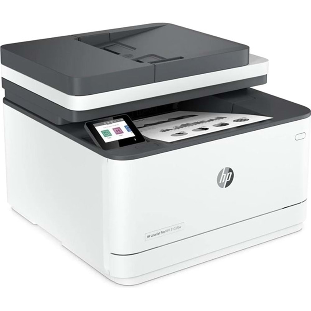 HP A4 3103Fdw 3G632A Siyah Çok Fonksiyonlu Dublex Laser Yazıcı USB 2.0,Kablosuz Ethernet