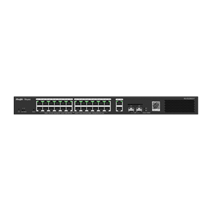 RUIJIE 24port PoE 370w 2-SFP Gigabit Yönetilebilir Switch RG-ES228GS-P