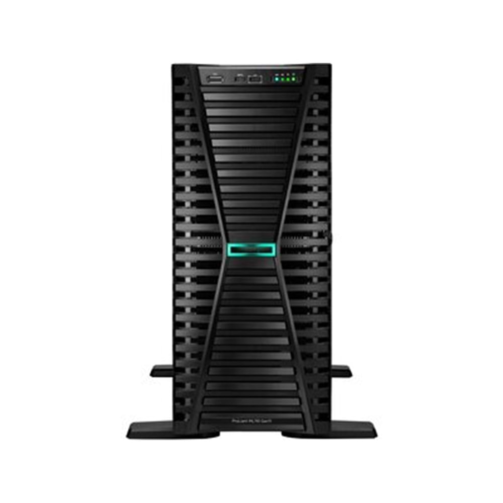 HPE PROLIANT ML110 G11 P81774-425 XEON 3508U-128GB DDR5 RDIMM-2X480GB+2X3.84TB SSD-2x1000w Tower Sunucu