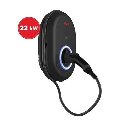 Vestel EVC04-AC22-T2P Elektrikli Araç Şarj İstasyonu Kablolu