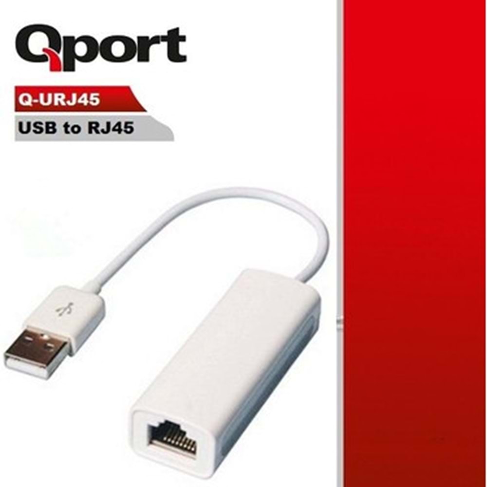 QPORT USB LAN ÇEVİRİCİ Q-URJ45