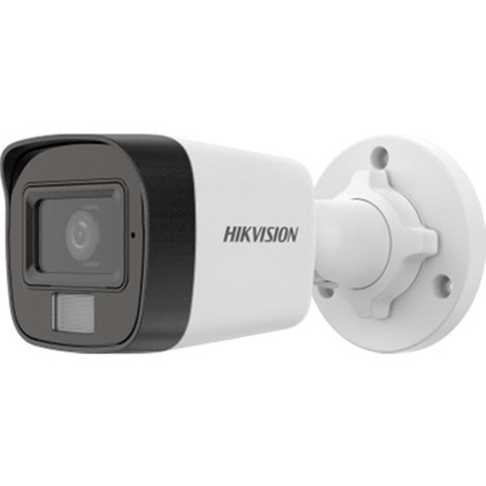 Hikvision DS-2CD1021G2-LIUF.4mm 2 MP 4 Mm Sabit Lens - Dahili Mikrofon (Sesli) Smart Hybrid Light (Renkli) Bullet 20 Met